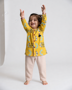 BABY SUNEHRA JASHN KURTA SET