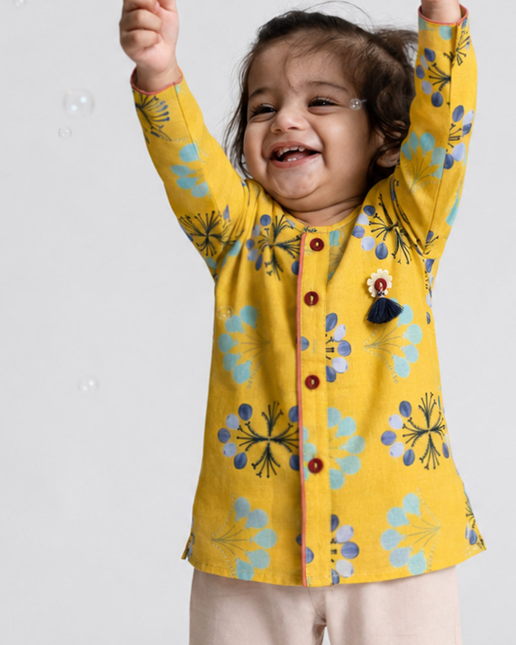 BABY SUNEHRA JASHN KURTA SET