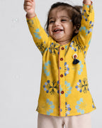 BABY SUNEHRA JASHN KURTA SET