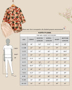 GULBAGH PEACH KURTA PYJAMA SET