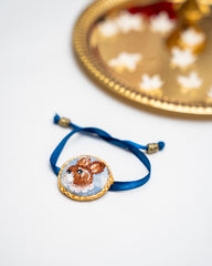 Celebrate the bond of love and siblinghood with a twist! Each Surprise Rakhi is a one-of-a-kind piece, handcrafted using premium fabrics and skin-safe threads. You won’t know which adorable character you’ll receive . LAAD RAKHI
