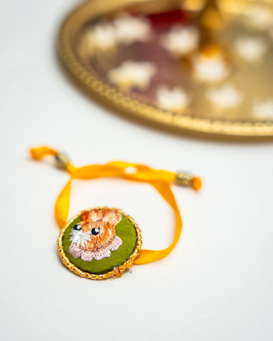 Celebrate the bond of love and siblinghood with a twist! Each Surprise Rakhi is a one-of-a-kind piece, handcrafted using premium fabrics and skin-safe threads. You won’t know which adorable character you’ll receive 