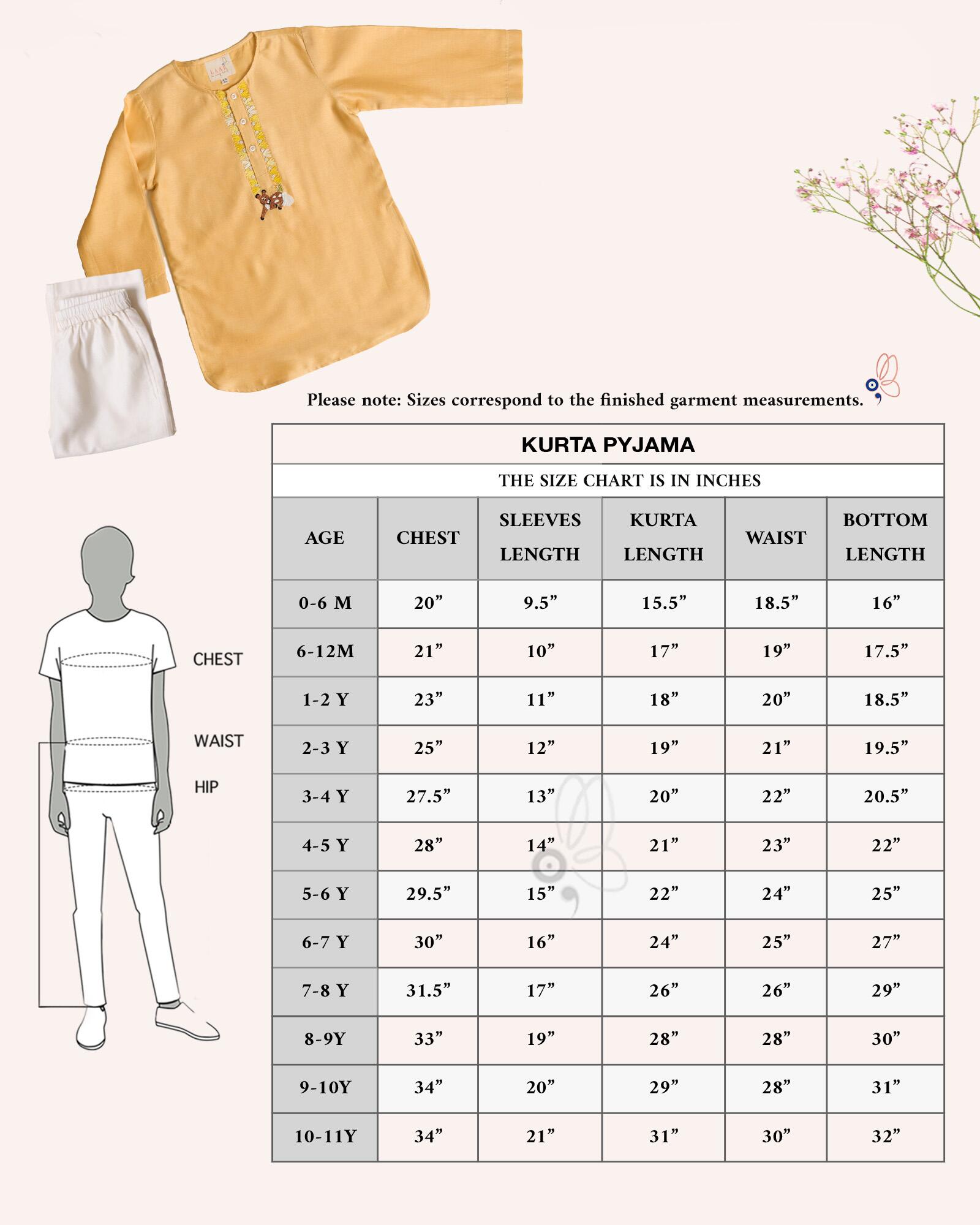 SUNSHINE BAMBANI KURTA PYJAMA