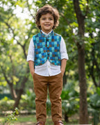AZURE MOCHA WAISTCOAT Boy