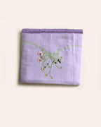 Hand-crafted,organic baby embroidered carefree breeze  Titalee Dohars with dazzling butterflies. perfect baby shower gifting by laadindia