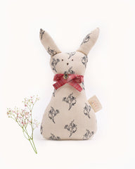 Forget forget-me-nots! Jasper, the dapper gent in a crimson bowtie, is every child's new bestie. Made from cotton muslin , he's a cuddly & safe friend from laadindia