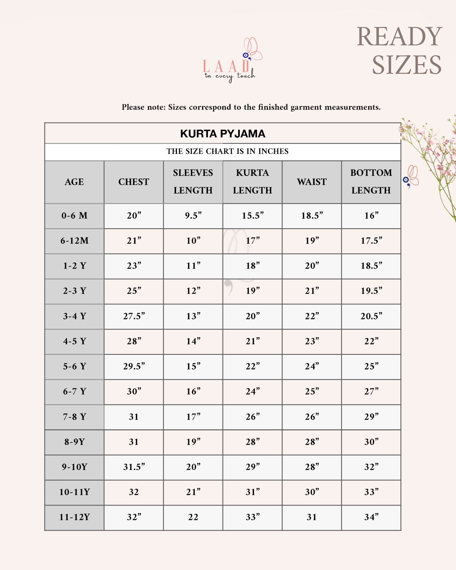 BABY BLUE BUN KURTA SET