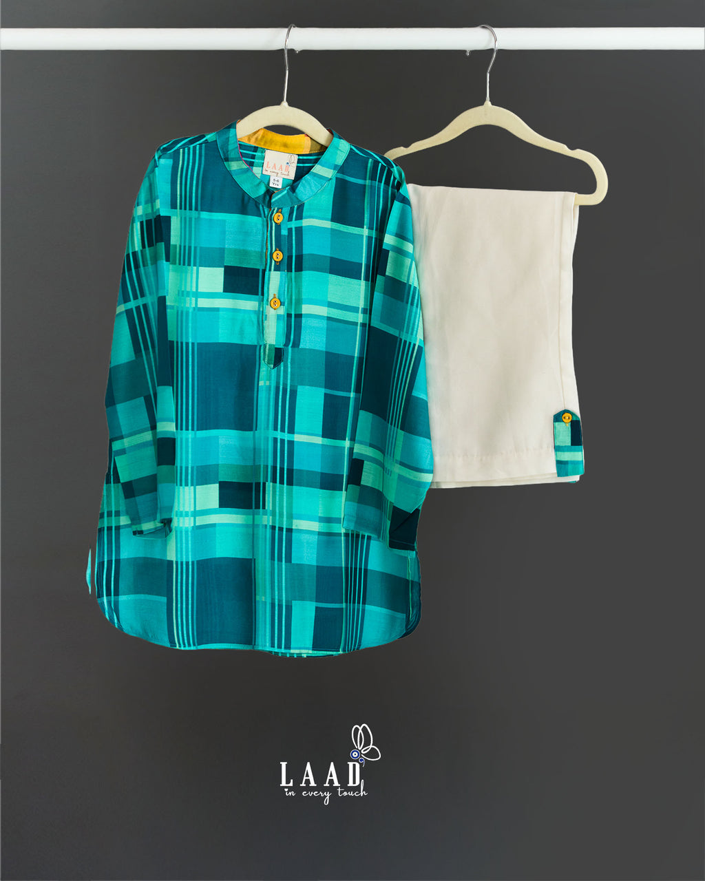 NEEL KURTA PYJAMA SET