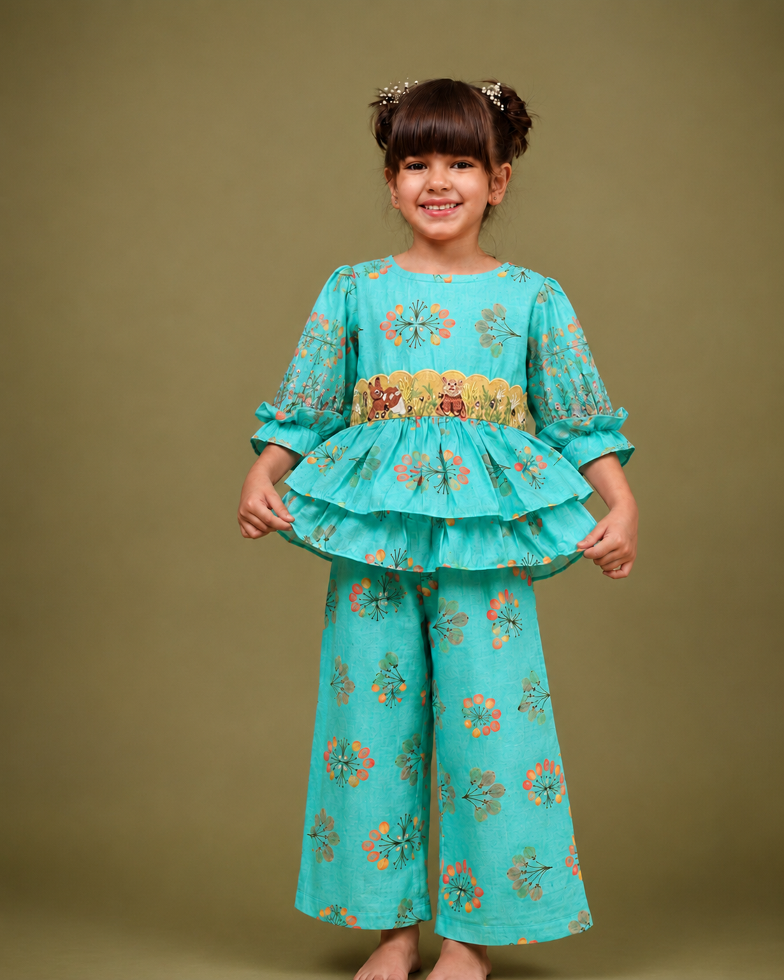 FIROZA JASHN PEPLUM CO-ORD