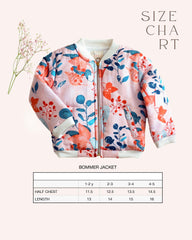 FLORAL BOMBER JACKET