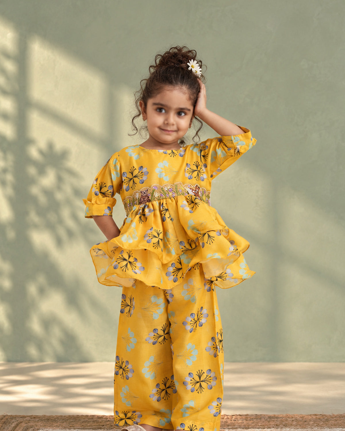 SUNEHRA JASHN PEPLUM CO-ORD