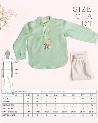 JADE BAMBINI KURTA PYJAMA.