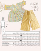 MINTY GREEN MIRROR PEPLUM WITH BEL PANTS